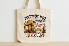 Don't Worry Honey PNG, Christian PNG Design Product Image 4