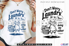Don&#039;t Worry Laundry SVG Product Image 1