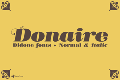 Donaire | Regular &amp; Italic | Ornaments Product Image 7