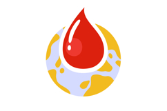 Hand-Drawn Blood Donation Clipart Set - 15 Medical Charity Product Image 10