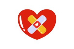 Hand-Drawn Blood Donation Clipart Set - 15 Medical Charity Product Image 3