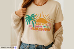 Done With Teaching Let's Go Beaching SVG PNG Design Product Image 3