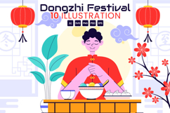 10 Dongzhi Festival Illustration Product Image 1