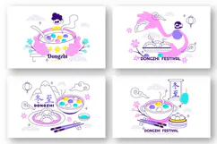 8 Dongzhi Festival Vector Illustration Product Image 2