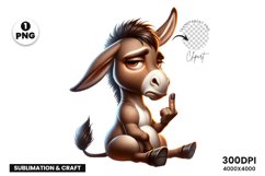clipart png, grumpy Clipart, grumpy png, sublimation designs, animals clipart, Donkey grumpy clipart, sublimation clipart, Funny grumpy animal png, Funny animal clipart, sublimation png,