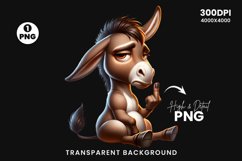 clipart png, grumpy Clipart, grumpy png, sublimation designs, animals clipart, Donkey grumpy clipart, sublimation clipart, Funny grumpy animal png, Funny animal clipart, sublimation png,