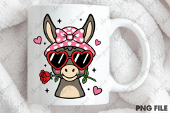 Donkey Valentine Png Product Image 4