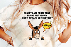 Donkeys PNG Product Image 1