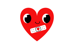 Cute Blood Donation Heart Clipart Set 3 Kawaii Medical Product Image 5