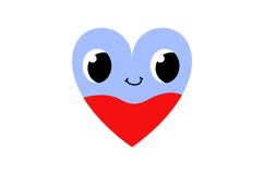 Cute Blood Donation Heart Clipart Set 3 Kawaii Medical Product Image 6