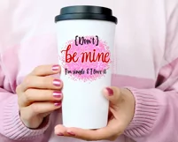 Funny Galentine's Sublimation, Anti Valentine's Day Subli Product Image 5