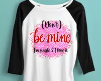 Funny Galentine's Sublimation, Anti Valentine's Day Subli Product Image 3