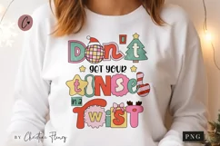Don't Get Your Tinsel In A Twist PNG | Christmas Sublimation Product Image 2