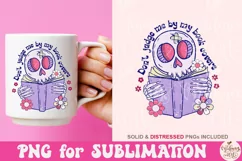 Don't Judge Me By My Book Covers Png, Book Lover Sublimation Product Image 2