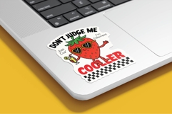 Don’t Judge Me Sticker Product Image 1