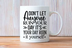 Don't Let Anyone Ruin Your SVG, Sarcastic SVG Design Product Image 2