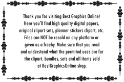 Gingerbread digital paper set Christmas gingerbread cookie Product Image 4