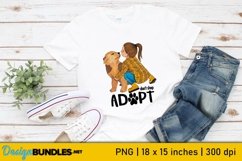 Adopt Don't Shop Sublimation | Dog Adoption | Dog Rescue Product Image 1