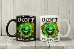 Sarcastic Sublimation | Don't Talk To Me Shirt Print Product Image 2