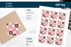 Bakery Thank You Tags, Donut Shop Branding Tags Product Image 2
