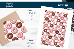 Bakery Thank You Tags, Donut Shop Branding Tags Product Image 1
