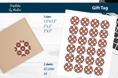 Sweet Treat Packaging Tags, Cute Bakery Favor Tags Product Image 3