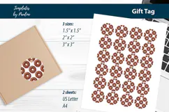 Sweet Treat Packaging Tags, Cute Bakery Favor Tags Product Image 3