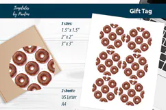 Sweet Treat Packaging Tags, Cute Bakery Favor Tags Product Image 1