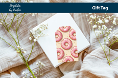 Donut Gift Tags for Subscription Boxes Print and Cut Product Image 4