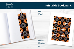Halloween Party Favors Donut Bookmark Printable Product Image 2