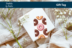 Donut Teacher Appreciation Gift Tags Print and Cut Product Image 4