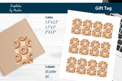 Donut Scrapbook Tags and Ephemera Printable Print and Cut Product Image 3