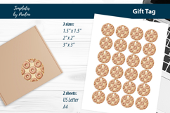 Donut Scrapbook Tags Printable, Donut Theme Ephemera Product Image 3