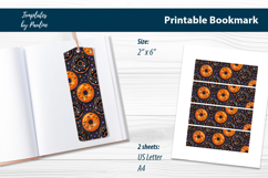 Halloween Party Favors Donut Bookmark Printable Product Image 2