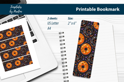 Halloween Party Favors Donut Bookmark Printable Product Image 1