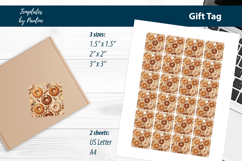 Cute Treat Tags for Coffee Shop Packaging Print and Cut Product Image 3