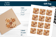 Cute Treat Tags for Coffee Shop Packaging Print and Cut Product Image 2