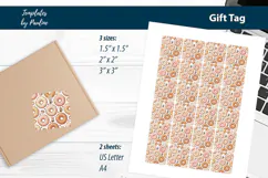 Sweet Treat Packaging Tags, Cute Bakery Favor Tags Product Image 3