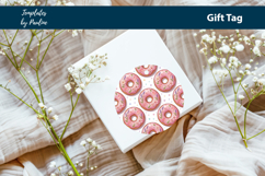Donut Bridal Shower Gift Tags, Printable Favor Tags Product Image 4