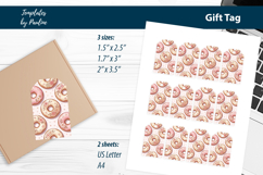 Donut Wedding Favor Tags Printable, Funny Donut Love Tags Product Image 3