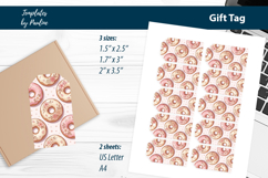 Donut Wedding Favor Tags Printable, Funny Donut Love Tags Product Image 2