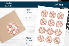 Donut Wedding Favor Tags Printable, Funny Donut Love Tags Product Image 2