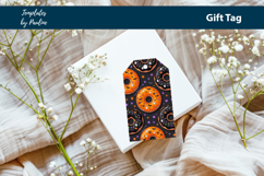 Donut Halloween Gift Tags Printable, Halloween Treat Tags Product Image 4