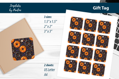 Donut Halloween Treat Tags Print and Cut Product Image 2