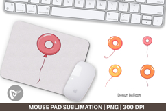 Mouse Pad Donut Balloon Product Image 1