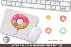 Mouse Pad Donut Balloon Product Image 1