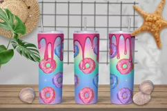 Tumbler sublimation design wrap | Donut tumbler Product Image 1