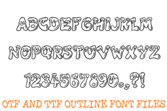 Donut Frosting Alphabet Font Lettering ABC Melting OTF TTF Product Image 2