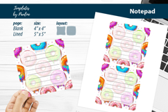 Printable Donut Shopping Notes, Shopping List Memo Pad Product Image 3