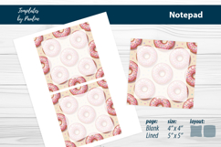Donut Memo Pad for Bakery Orders Product Image 4